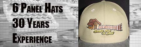 6 Panel Hat Digitizing